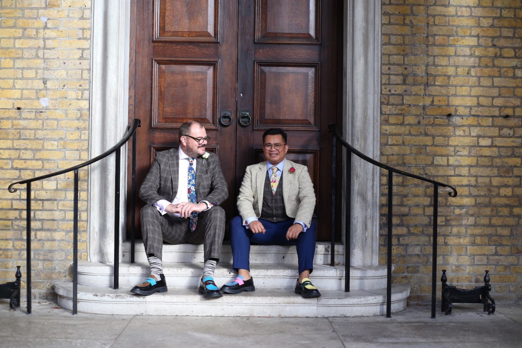 Elmer and David; Upper Street couple&nbsp;shoot